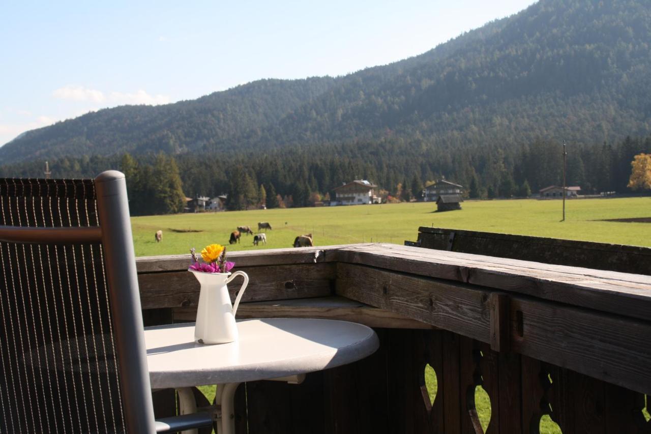 Wirtseppelerhof Apartments Leutasch Kültér fotó